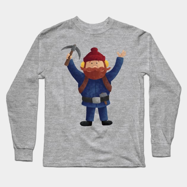 Yukon Cornelius Long Sleeve T-Shirt by Dogwoodfinch